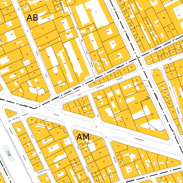 Cadastre, documents d'urbanisme (SCoT, PLU, carte communale)